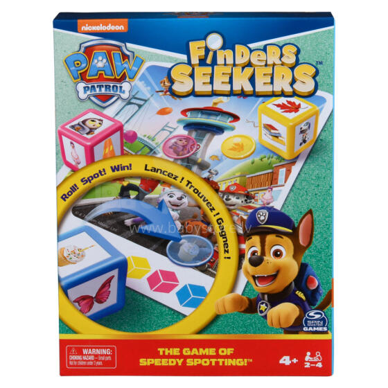 SPINMASTER GAMES galda spēle Finders Seekers, 6069796