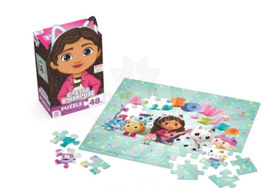 SPINMASTER GAMES puzle Gabby's Dollhouse, 48gab., 6065937