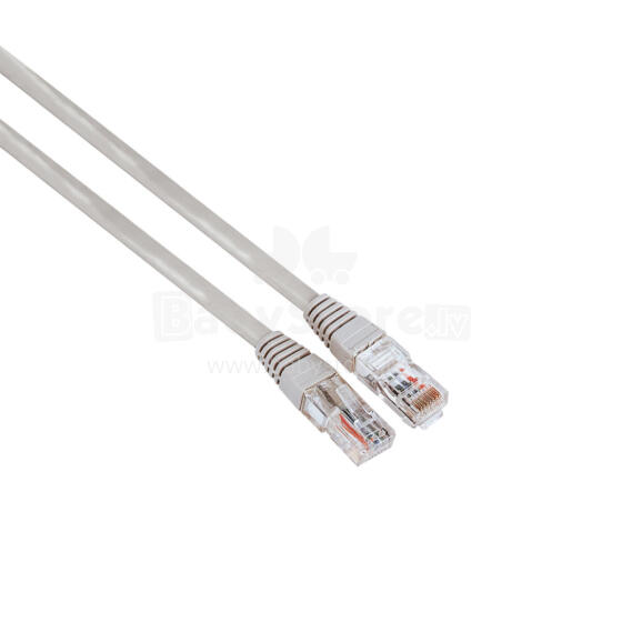 Hama 00200913 CAT5e Patch Cable, F/UTP Shielded, 3 M, Grey