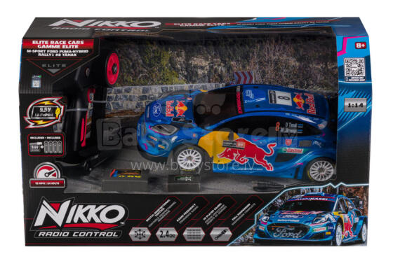 NIKKO M-Sport Ford Puma #8 Tanak,  машинка на радиоуправлении, масштаб 1:14