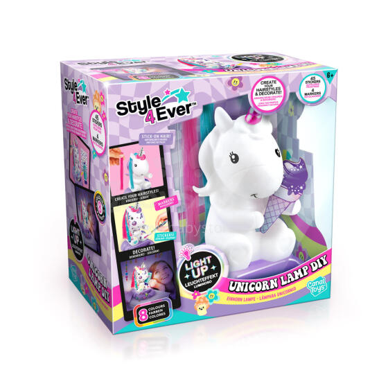 STYLE 4EVER Deco Light Up Unicorn