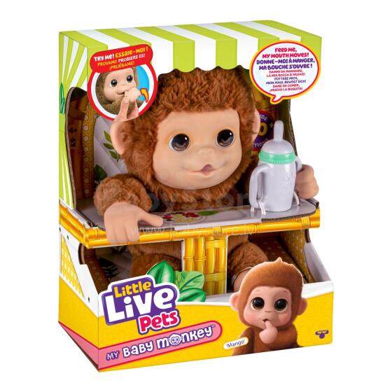 LITTLE LIVE PETS interactive plush Monkey