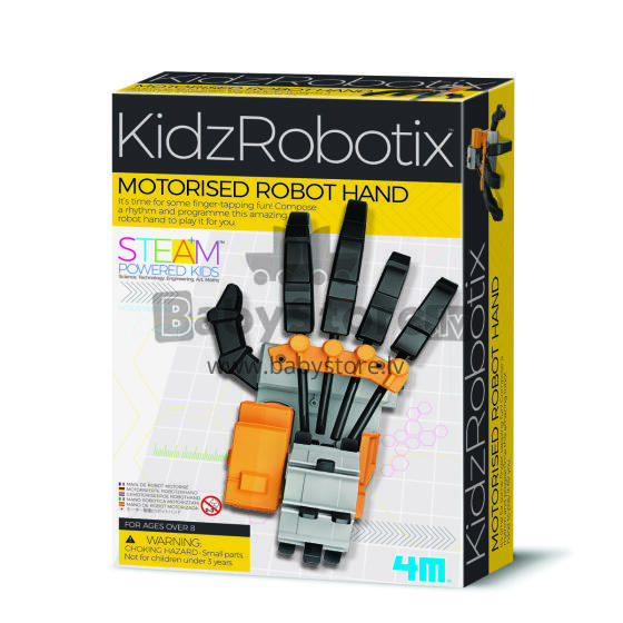 4M KidzRobotix DIY set Motorised Robot Hand