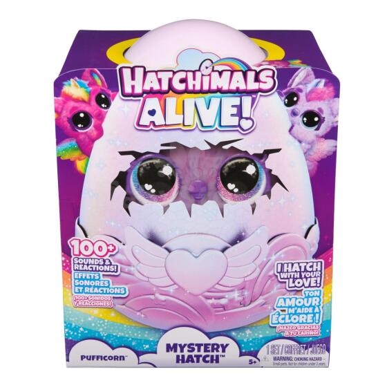 HATCHIMALS Interaktyvus žaislas HATCHIMALS „Alive Pufficorn“