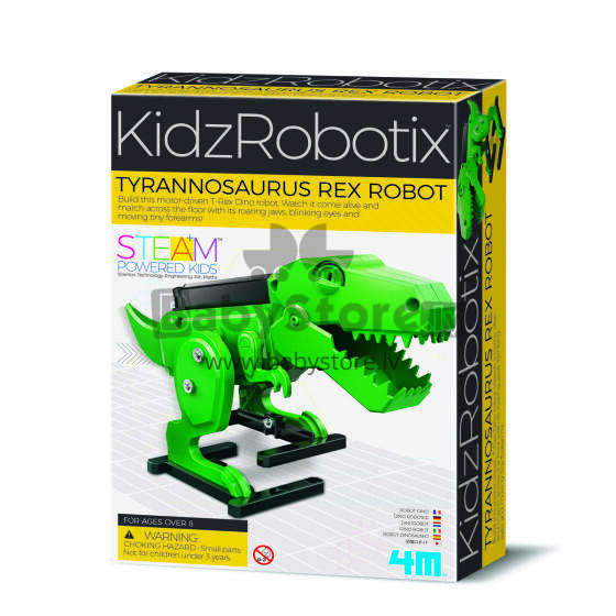 4M Kidzrobotix Набор для творчества T-Рекс робот