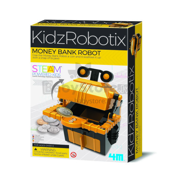 4M KidzRobotix Набор для творчества Робот-копилка