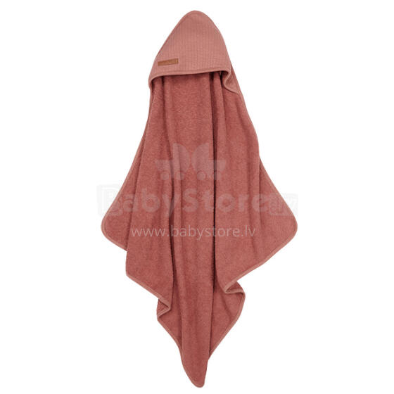 Little Dutch Hooded Towel  Art.TE50630151 Pure Pink Blush Bērnu Dvielis ar kapuci 75x75 cm