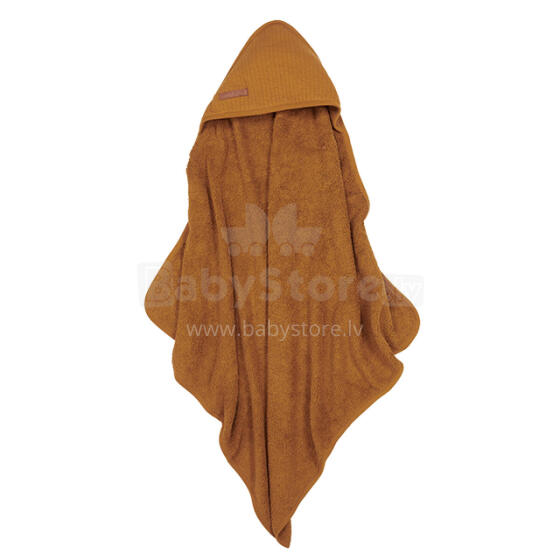 Little Dutch Hooded Towel  Art.TE50630181 Pure Ochre Spice Bērnu Dvielis ar kapuci 75x75 cm