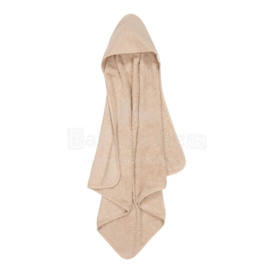 Little Dutch Hooded Towel  Art.TE50623021 Pure Beige Bērnu Dvielis ar kapuci 75x75 cm