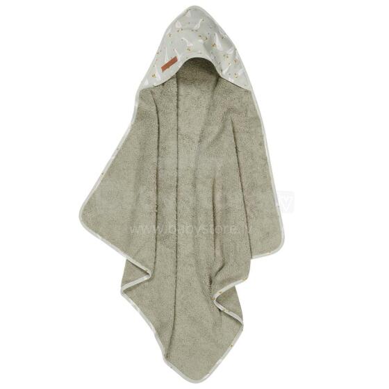 Little Dutch Hooded Towel  Art.TE50911200 Little Goose  Bērnu Dvielis ar kapuci 100x100 cm