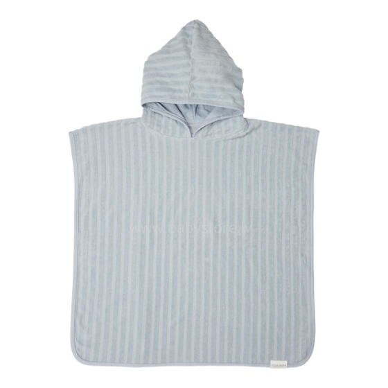 Little Dutch Bath Poncho Art.TE50851740 Terry Blue  Полотенце-пончо