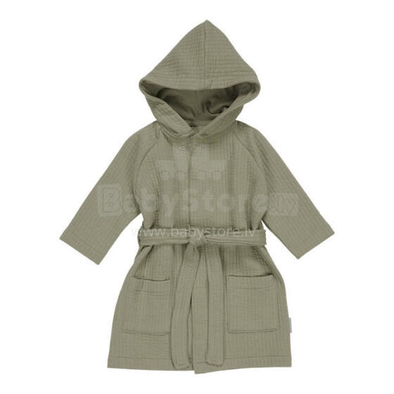 Little Dutch  Bathrobe Art.TE51011111 Pure Olive