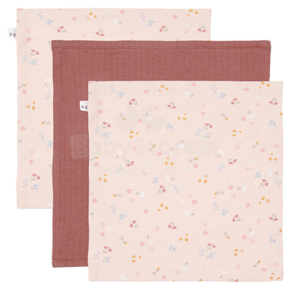 Little Dutch Facecloths Art.TE50721556 Little Pink Flower