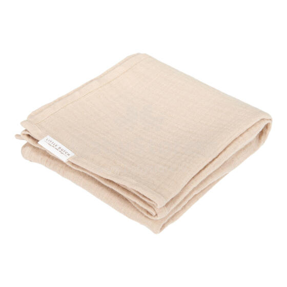 Little Dutch Muslin Swaddles Art.TE51923024 Pure Beige (120x120 cm)