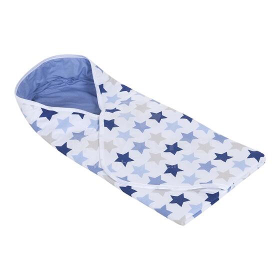 Little Dutch Swaddle Blanket Art.3058 Stars Blue