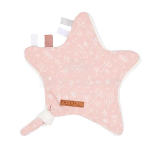 Little Dutch Cuddle Cloth Art.TE20521050 Flowers Pink