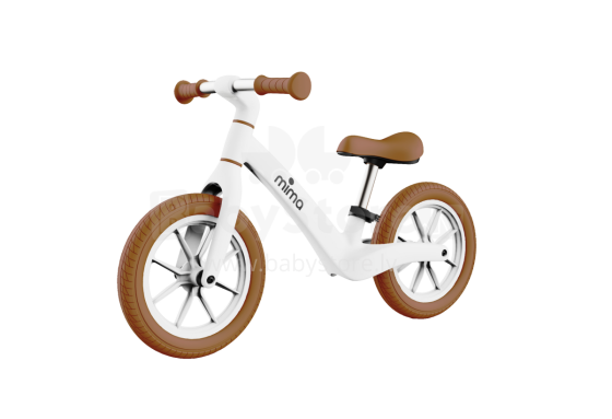 Mima Zoom Art.P202WHITE WHITE/CAMEL Balance bike