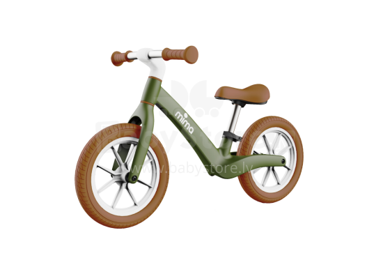 Mima Zoom Art.P202GREEN GREEN/CAMEL Balance bike