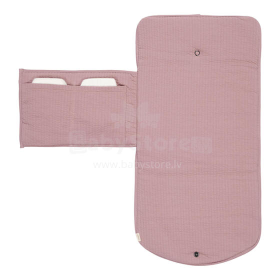 Little Dutch Changing Pad Art.TE40272007 Pure Mauve Коврик для пеленания или смены подгузника