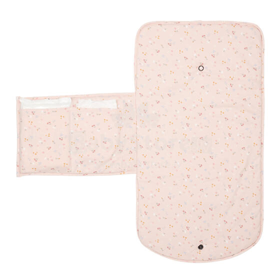 Little Dutch Changing Pad Art.TE40221550 Pink Flowers  Коврик для пеленания или смены подгузника