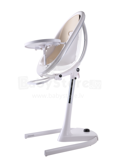 Mima Moon Art.H104RH-CL-W-SH101-CP White/Champagne Baby hight chair 2in1