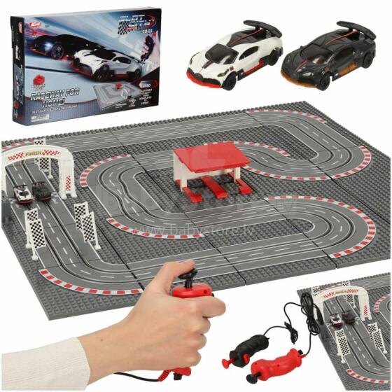 Ikonka Art.KX3490_2 Police car racing track 64x64cm