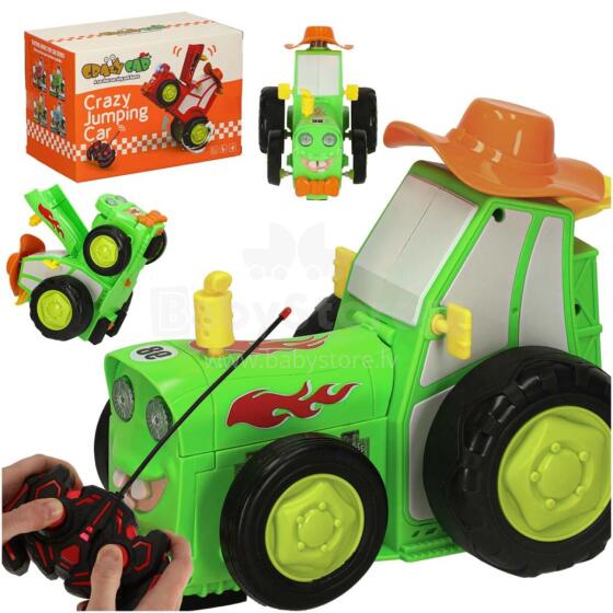 Ikonka Art.KX4614_1 Tractor RC tractor jumping dancing sound green