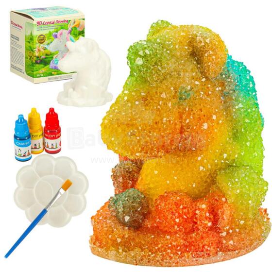 Ikonka Art.KX3587_1 Unicorn plaster crystal growing kit