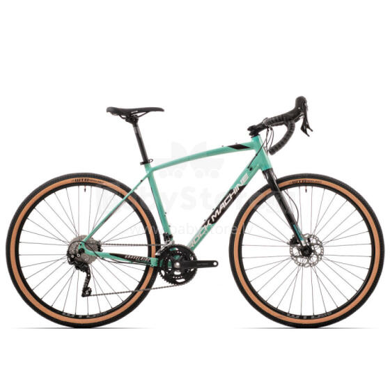 Gravel bike Rock Machine Gravelride 500 (III) green/black (Wheel size: 29, Frame size: XL)