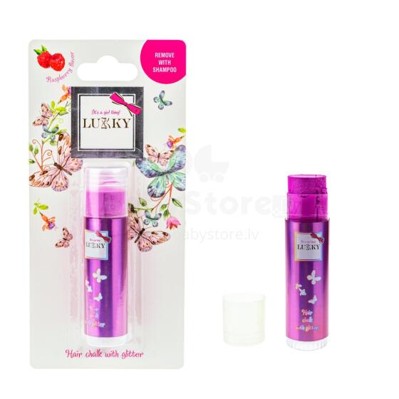 LUKKY Fragranced hair chalk with glitter