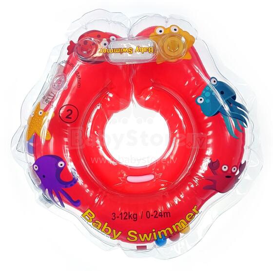 Baby Swimmer Inflatable neck ring for bathing newborns