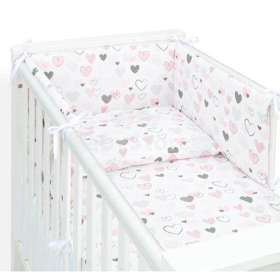 3pcs bedding set (A) Hearts