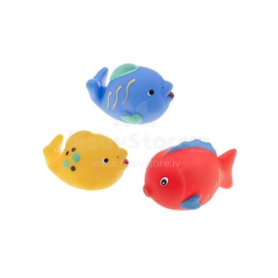 Rubber fish for bathing without a hole 3 pcs.