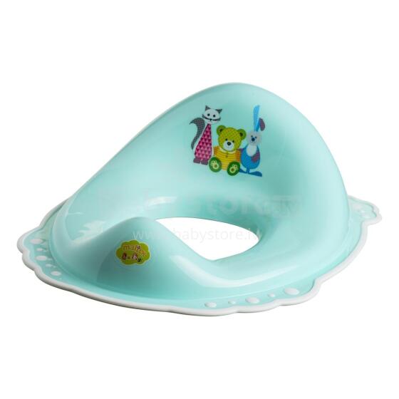 5337 2-component toilet trainer seat by Maltex Baby, mint-white rubber