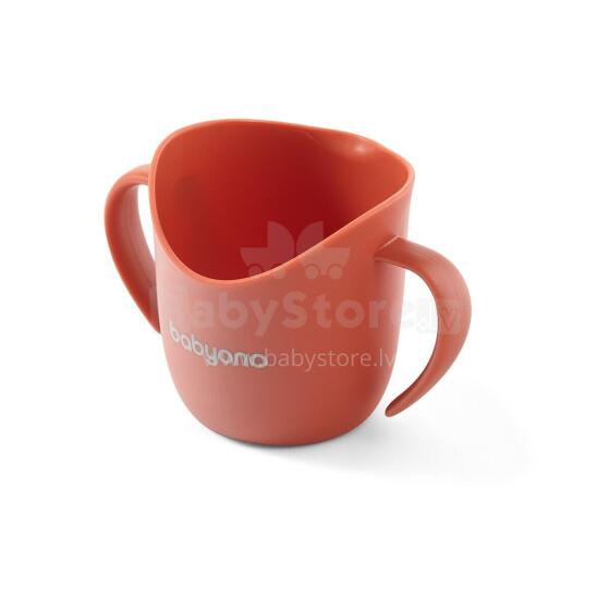 Ergonomic training cup FLOW, pink