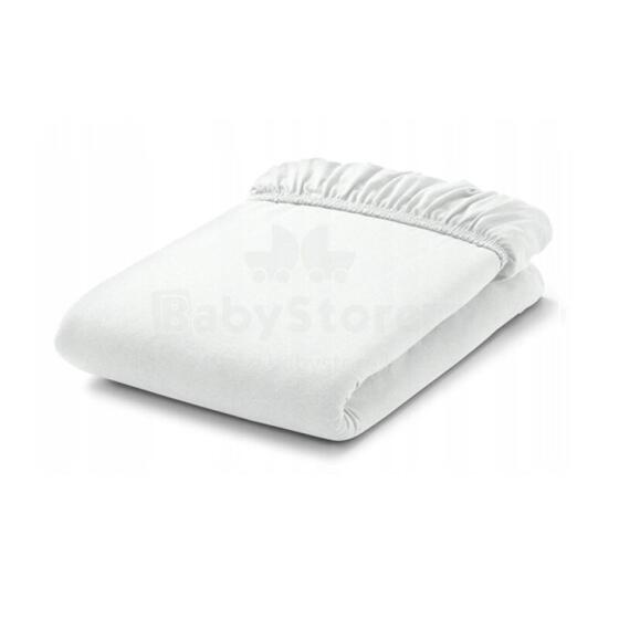 MAMO-TATO Terry sheet for a cot 60x120 cm - WHITE