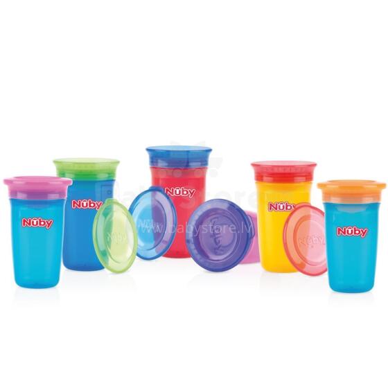 NUBY puodelis 6m+ 300ml ID10414