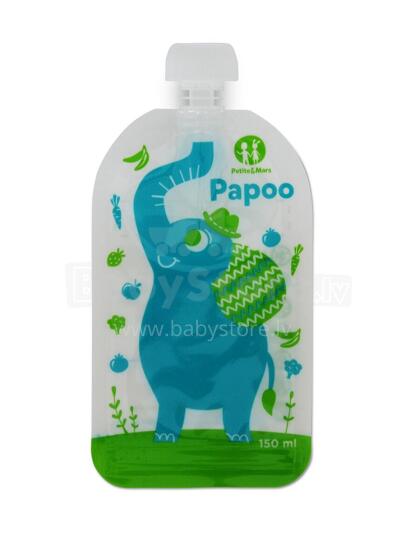 PAPOO baby pouch 6 pcs. Elephant 901807