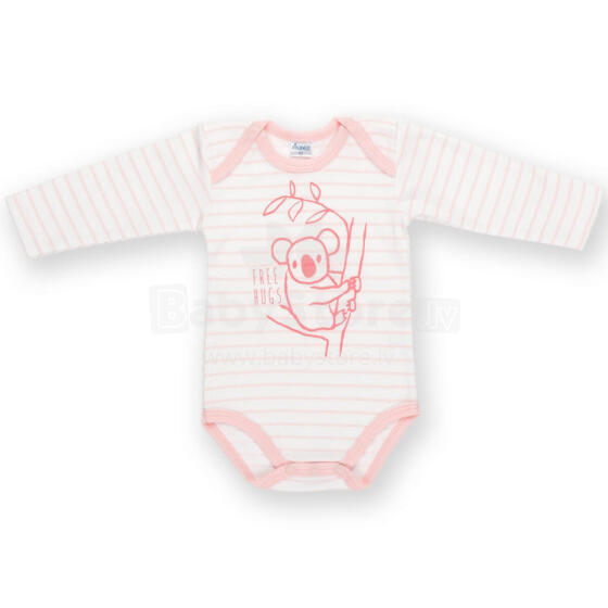 PINOKIO bodysuit long sleeve Happy Kids 62cm Pink