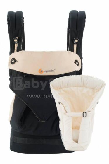 ERGOBABY kengursoma + ieliktnis 360 Black/Camel BCII360ABKCM