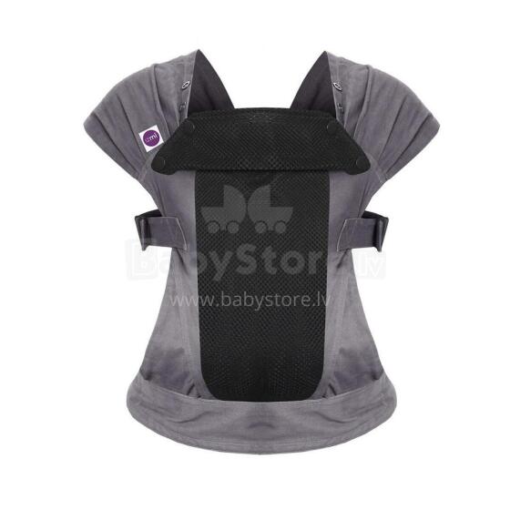 IZMI carrier Breeze Cotton MESH Mid Grey