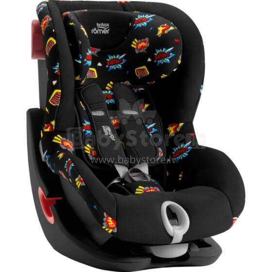 BRITAX automobilinė kėdutė KING II BLACK SERIES Comic Fun ZR SB 2000030813