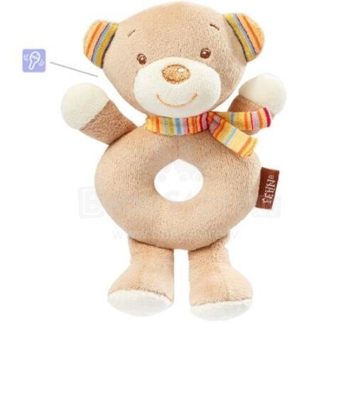 BABYFEHN soft rattle Teddy, 160949