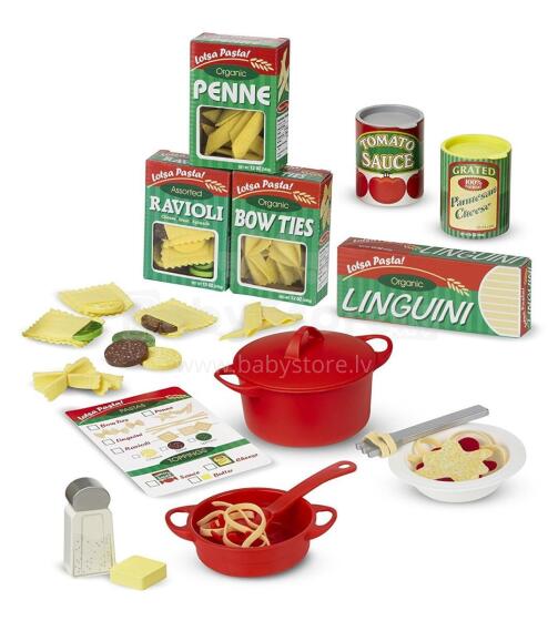 ELC Melissa & Doug makaronų rinkinys Pasta set, 147286