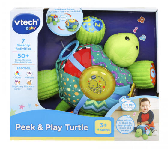 VTECH musical toy Peek and Play Turtle, 80-501603