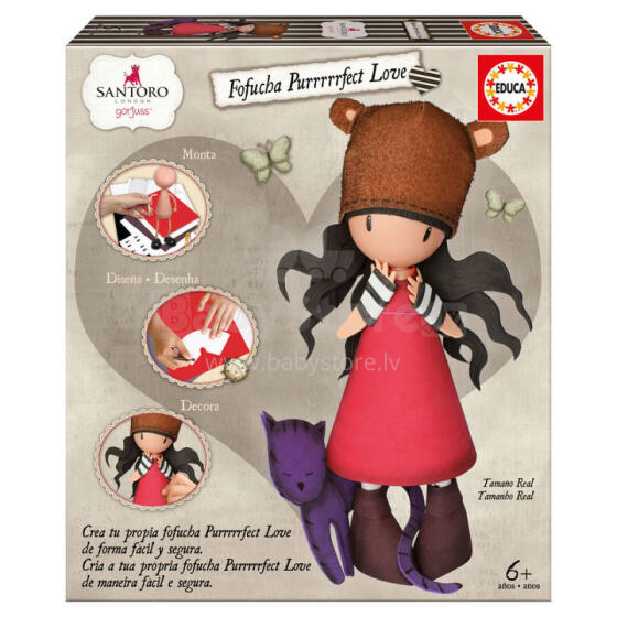 EDUCA set Make a doll  Purfection love, 17264