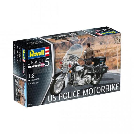 REVELL model kit US Police Motorbike, 7915