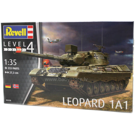 REVELL modelis Leopard 1A1, 3258