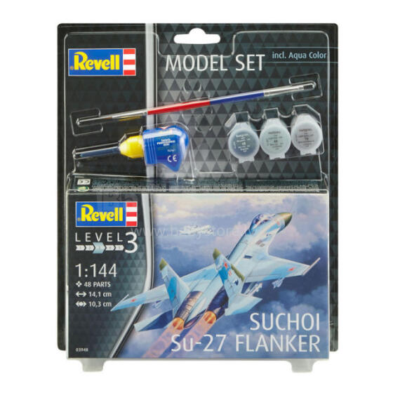 REVELL modelis Suchoi Su-27 Flanker, 63948