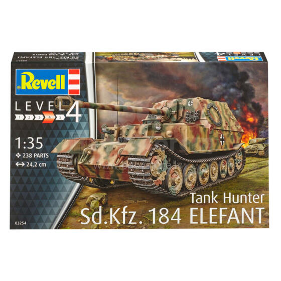 REVELL model kit Sd.Kfz. 184 Tank Hunter "Elefant", 03254